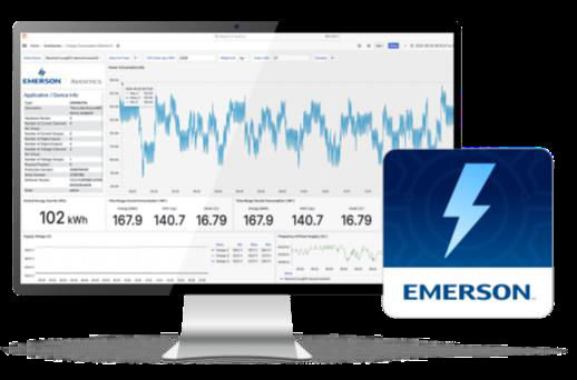 Dashboard Emerson Energy Manager dengan modul I/O